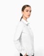 Hemden KARIBAN Dames poplin blouse lange mouwen voor bedrukking &amp; borduring