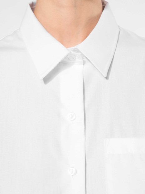 Chemises à personnaliser KARIBAN Chemise popeline manches longues femme 