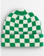 BEECHFIELD Checkerboard Beanie Kappen personalisierbar