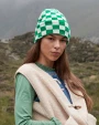BEECHFIELD Checkerboard Beanie Kappen personalisierbar