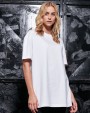 T-shirts BUILD YOUR BRAND LADIES OVERSIZED BOYFRIEND TEE voor bedrukking &amp; borduring