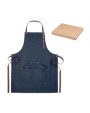 4DO Küchenschürze Denim 240 g/m² Schürzen personalisierbar