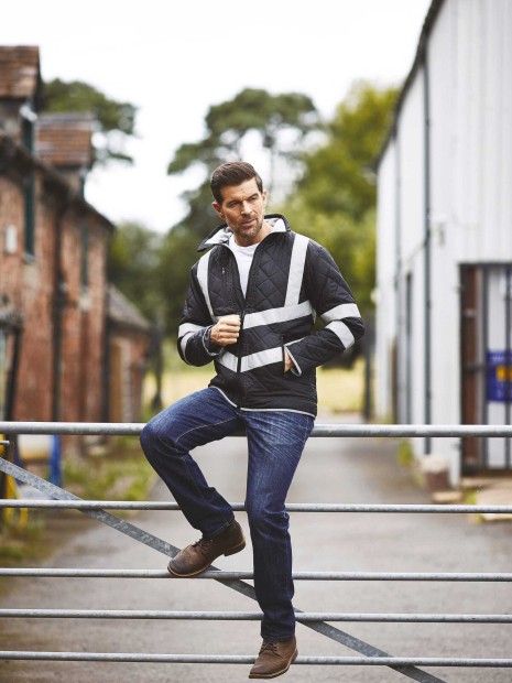 Vestes à personnaliser YOKO Veste haute visibilité "Kensington" 