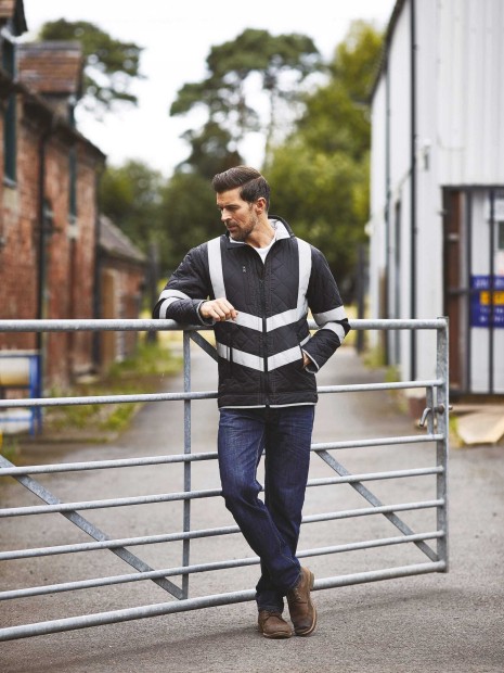 Vestes à personnaliser YOKO Veste haute visibilité "Kensington" 