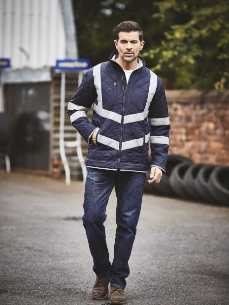 Vestes à personnaliser YOKO Veste haute visibilité "Kensington" 