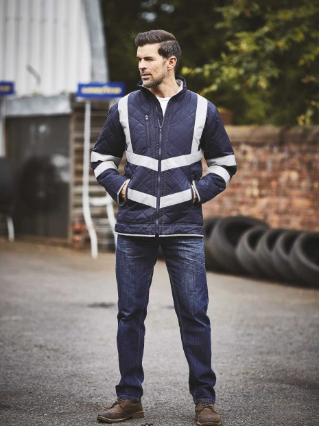 Vestes à personnaliser YOKO Veste haute visibilité "Kensington" 