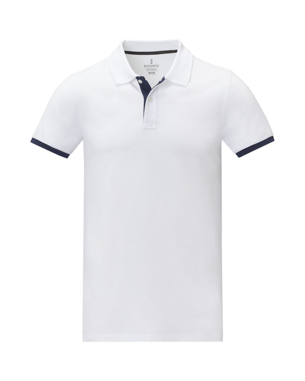 Polos personnalisable ELEVATE Polo Morgan manches courtes deux tons homme