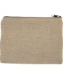 Tassen & Zakken KIMOOD Etui van jute/katoen voor bedrukking &amp; borduring
