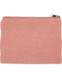 KIMOOD Kleine Tasche aus Jute-Baumwollmischgewebe Taschen personalisierbar