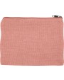 KIMOOD Kleine Tasche aus Jute-Baumwollmischgewebe Taschen personalisierbar