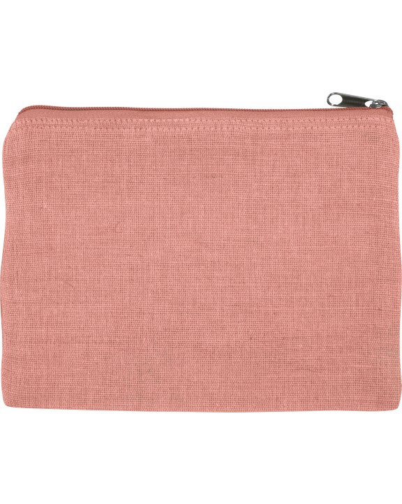 KIMOOD Kleine Tasche aus Jute-Baumwollmischgewebe Taschen personalisierbar