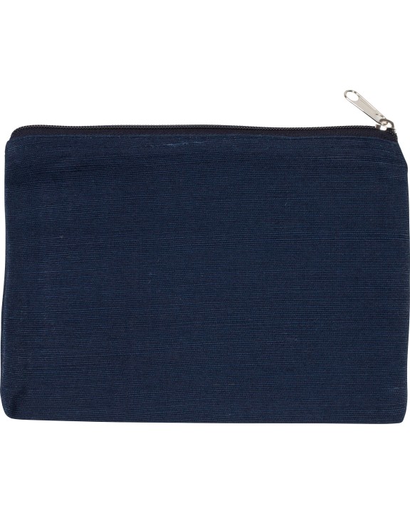 KIMOOD Kleine Tasche aus Jute-Baumwollmischgewebe Taschen personalisierbar