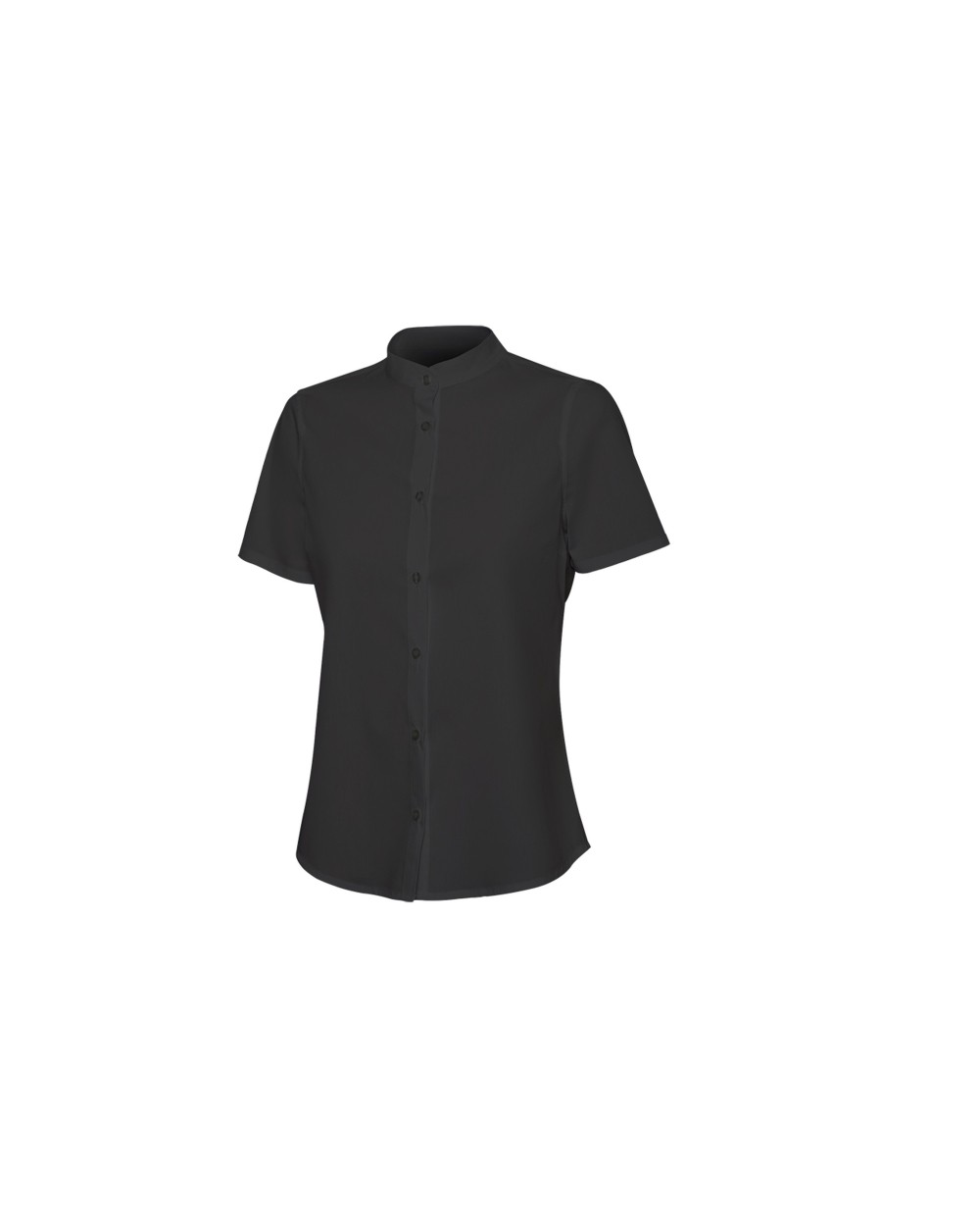 VELILLA WOMEN'S SHORT-SLEEVE STRETCH SHIRT Hemden personalisierbar