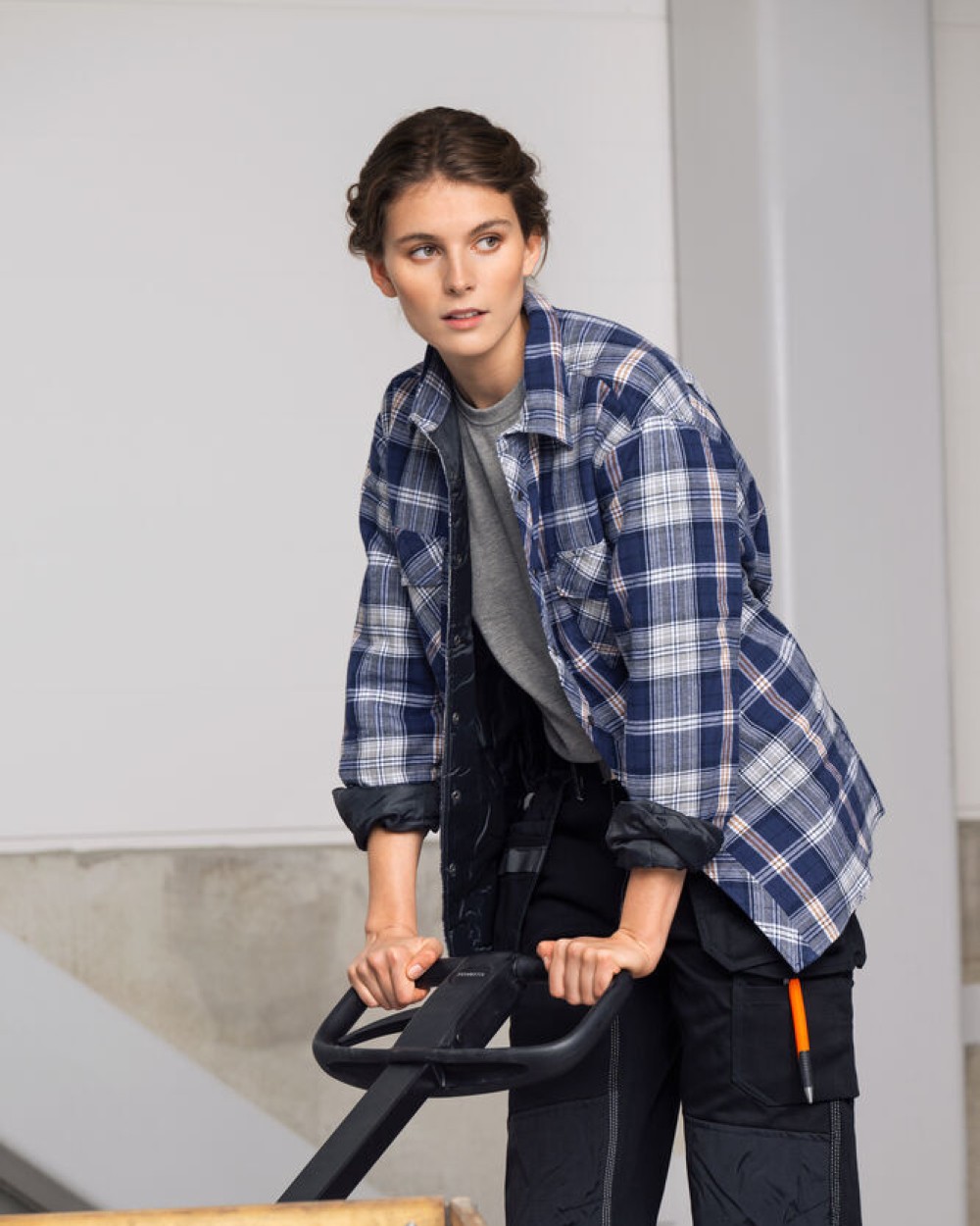 Hemden JOBMAN 5157 Flannel Shirt Lined voor bedrukking &amp; borduring