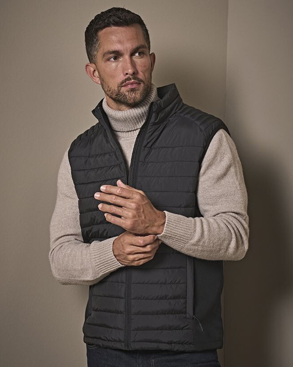 TEE JAYS CROSSOVER BODYWARMER Jacken personalisierbar