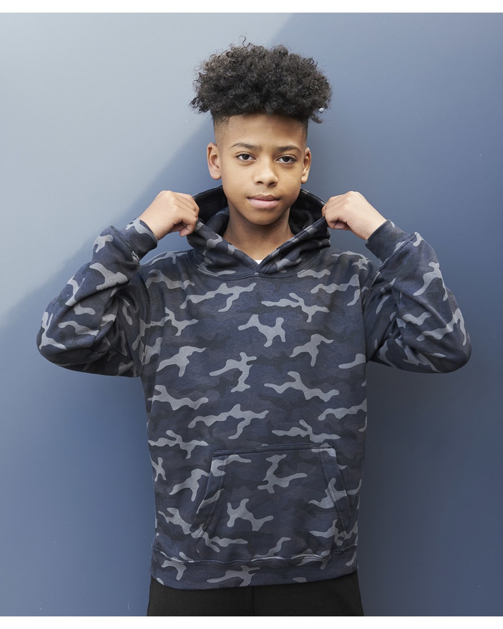 AWDIS Kids Camo Hoodie Sweatshirts personalisierbar