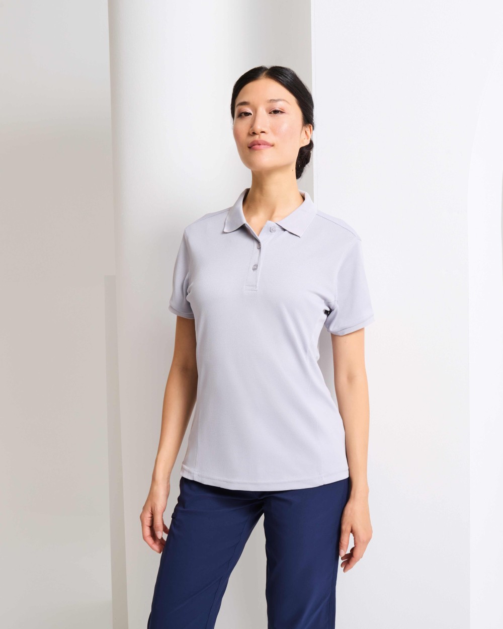 Polo's PREMIER Women's Coolchecker® plus piqué polo voor bedrukking &amp; borduring