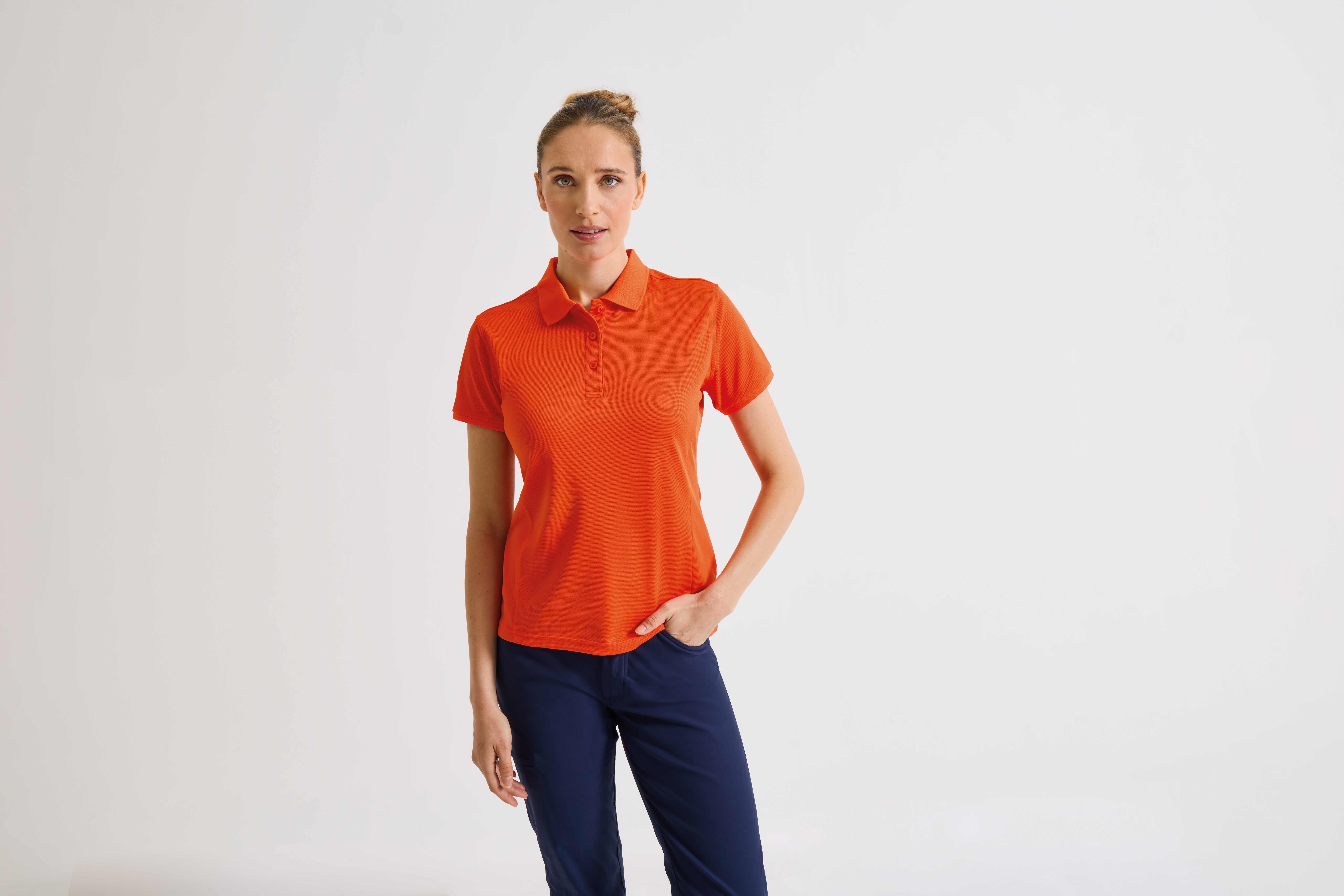 Polos personnalisable PREMIER Polo piqué Femme Coolchecker® Plus