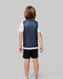 PROACT Beidseitig tragbares Multisport-Leibchen für Kinder Warnwesten personalisierbar