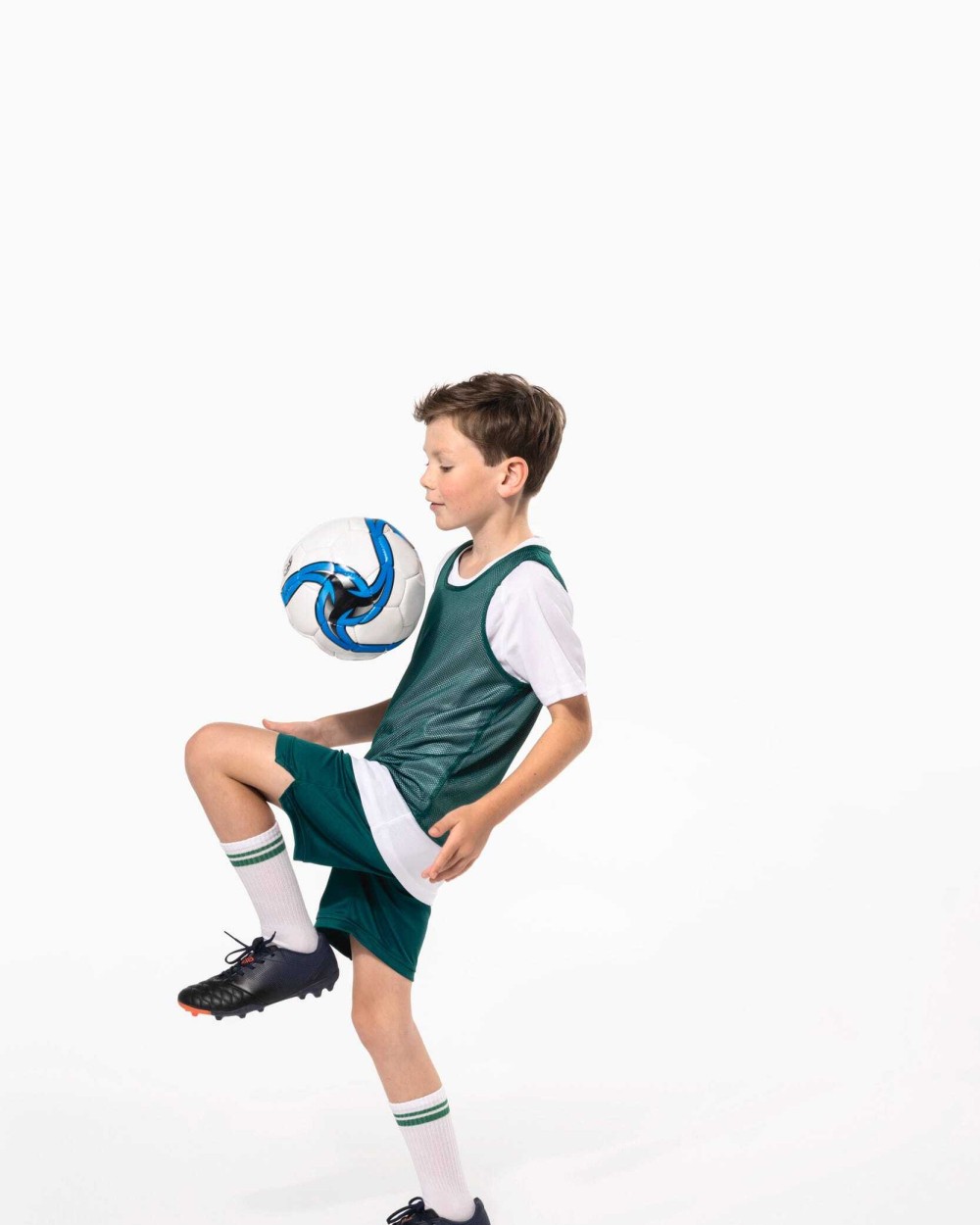 PROACT Beidseitig tragbares Multisport-Leibchen für Kinder Warnwesten personalisierbar