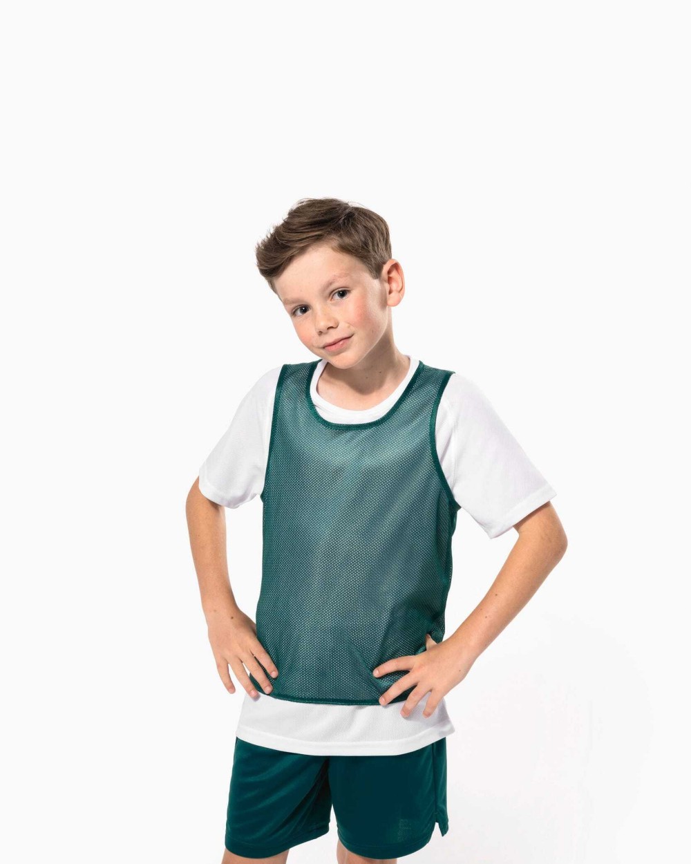 Fluo vestjes PROACT Omkeerbaar trainingshesje kids voor bedrukking &amp; borduring
