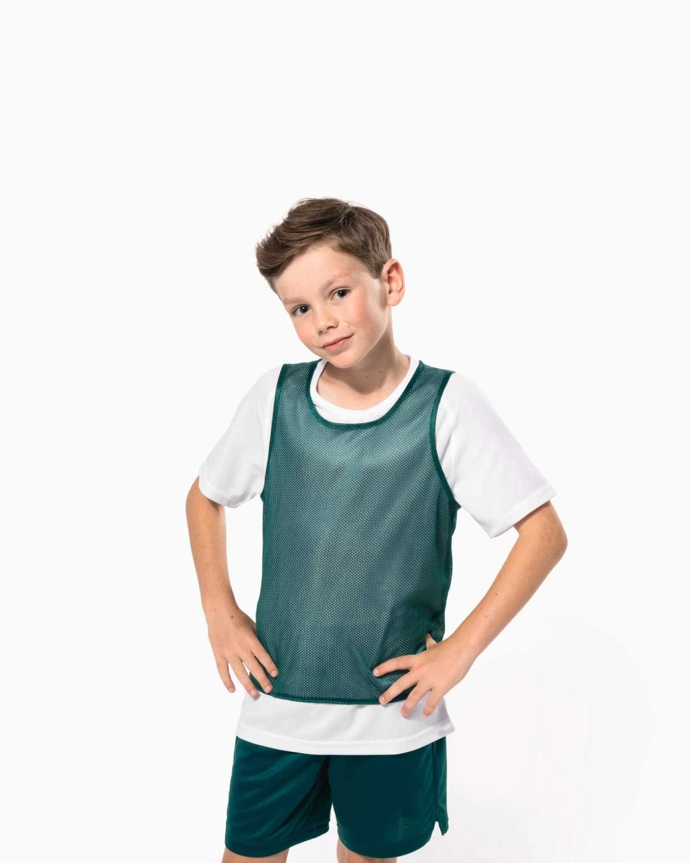 Fluo vestjes PROACT Omkeerbaar trainingshesje kids voor bedrukking &amp; borduring