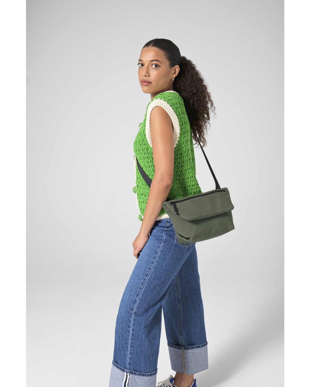 Tassen & Zakken BAG BASE MINIMAL LIFESTYLE MINI MESSENGER voor bedrukking &amp; borduring
