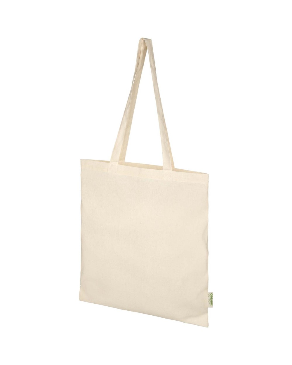 Tote bags 4DO Orissa 100 g/m² biologisch katoenen draagtas 7L voor bedrukking &amp; borduring