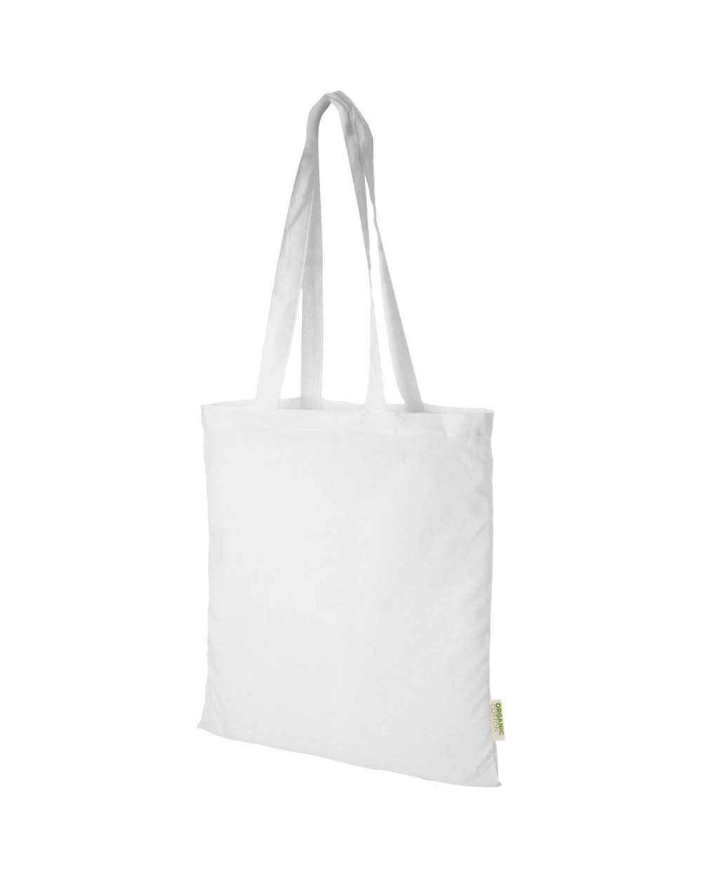 Tote bags 4DO Orissa 100 g/m² biologisch katoenen draagtas 7L voor bedrukking &amp; borduring