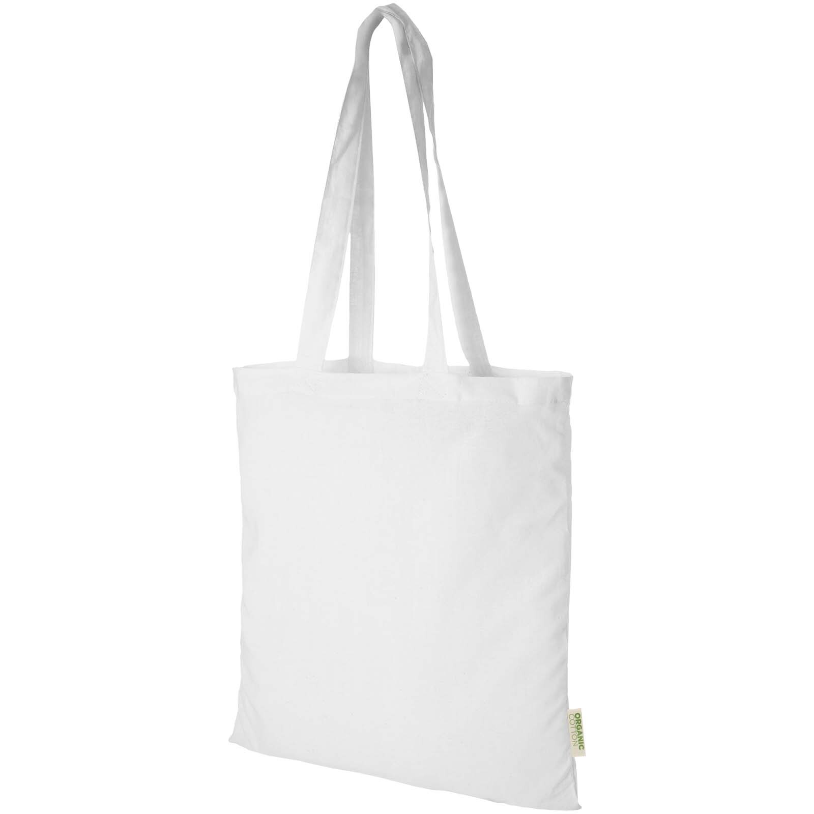 Tote bags personnalisable 4DO Orissa 100 g/m² Sac fourre-tout en coton biologique 7L