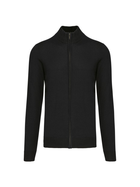 KARIBAN Cardigan zippé homme /api/colors/b9fdad4a-5e94-45cb-8c03-c08b349b28c3 personnalisable