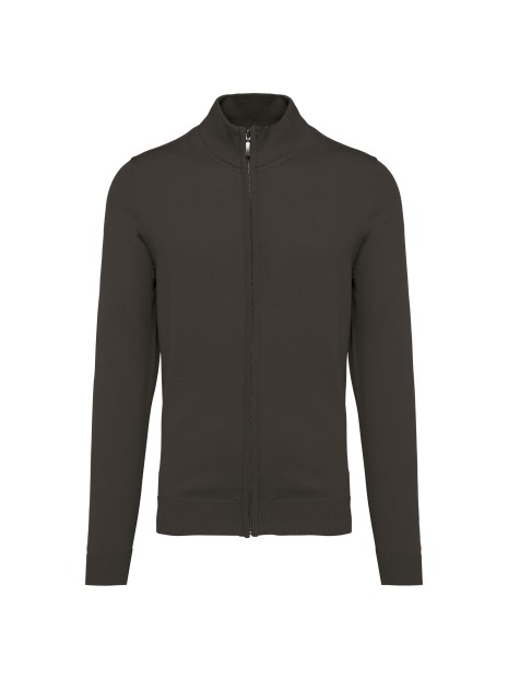KARIBAN Cardigan zippé homme /api/colors/3664e9be-231a-44a8-bacd-707b001b474c personnalisable