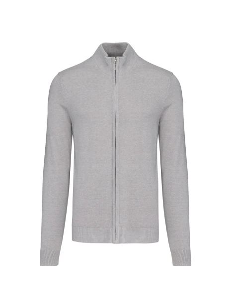 KARIBAN Cardigan zippé homme /api/colors/affde0b2-3f9e-462b-8bbe-959997fedc42 personnalisable