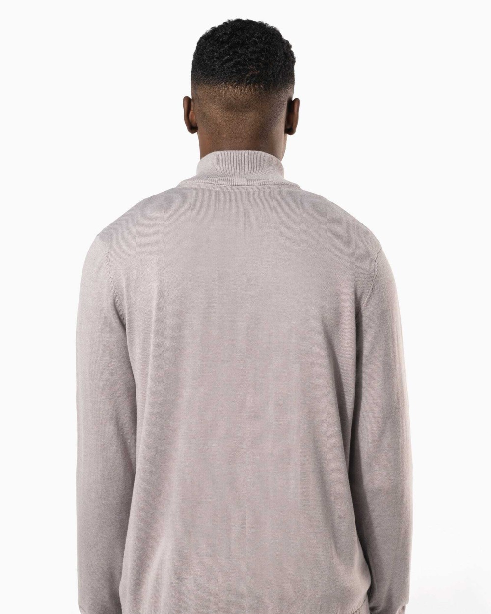 Truien KARIBAN Heren cardigan met rits voor bedrukking &amp; borduring