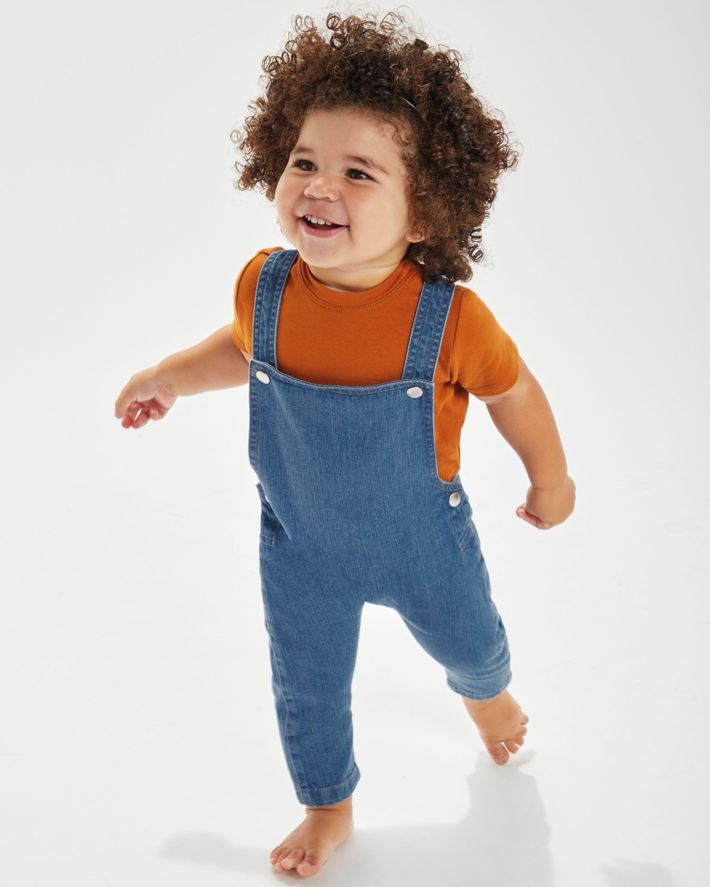 Articles bébés personnalisable BABYBUGZ BABY ROCKS DENIM DUNGAREES