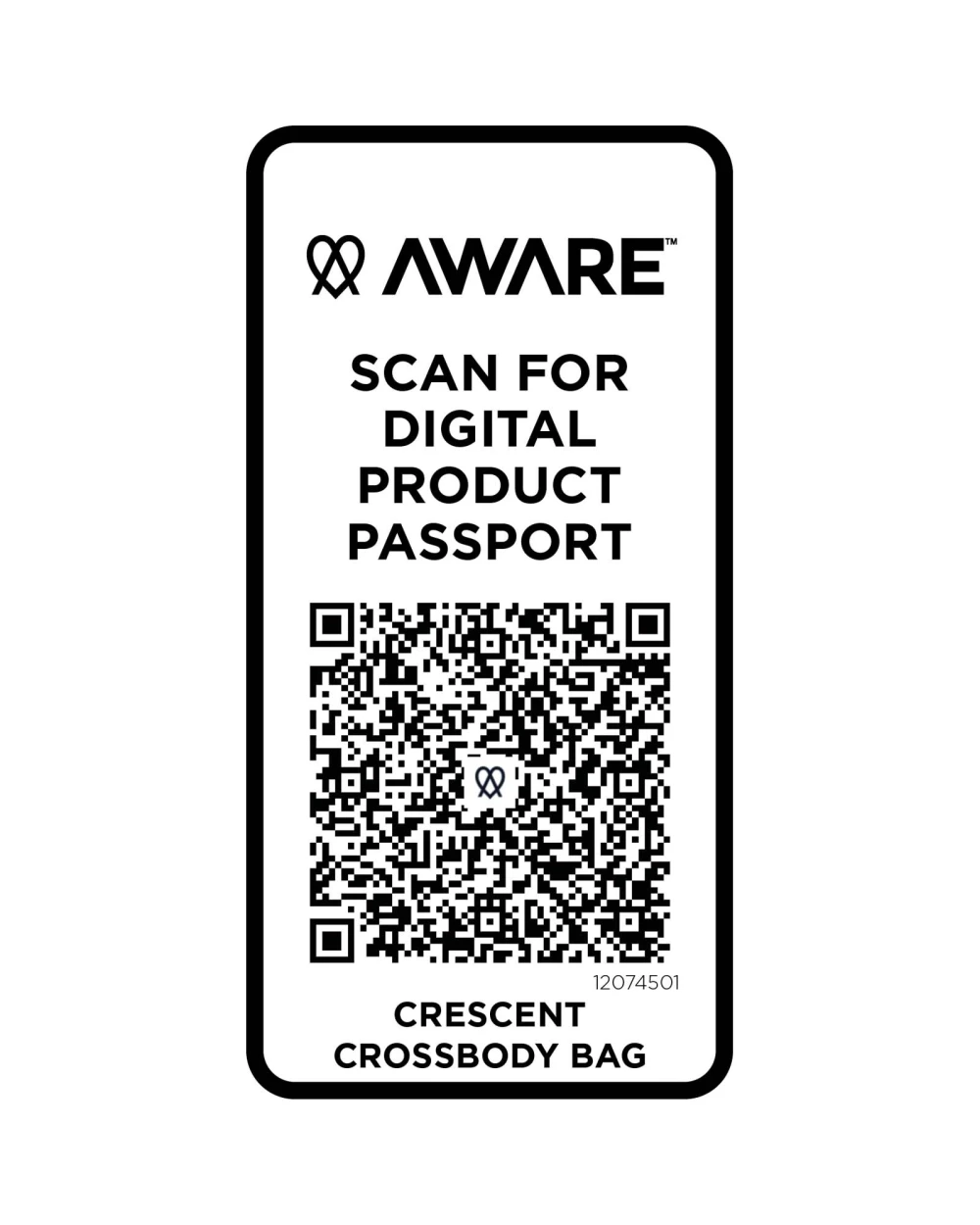 4DO Trace 500 g/m² Aware™ recycelte Umhängetasche Taschen personalisierbar