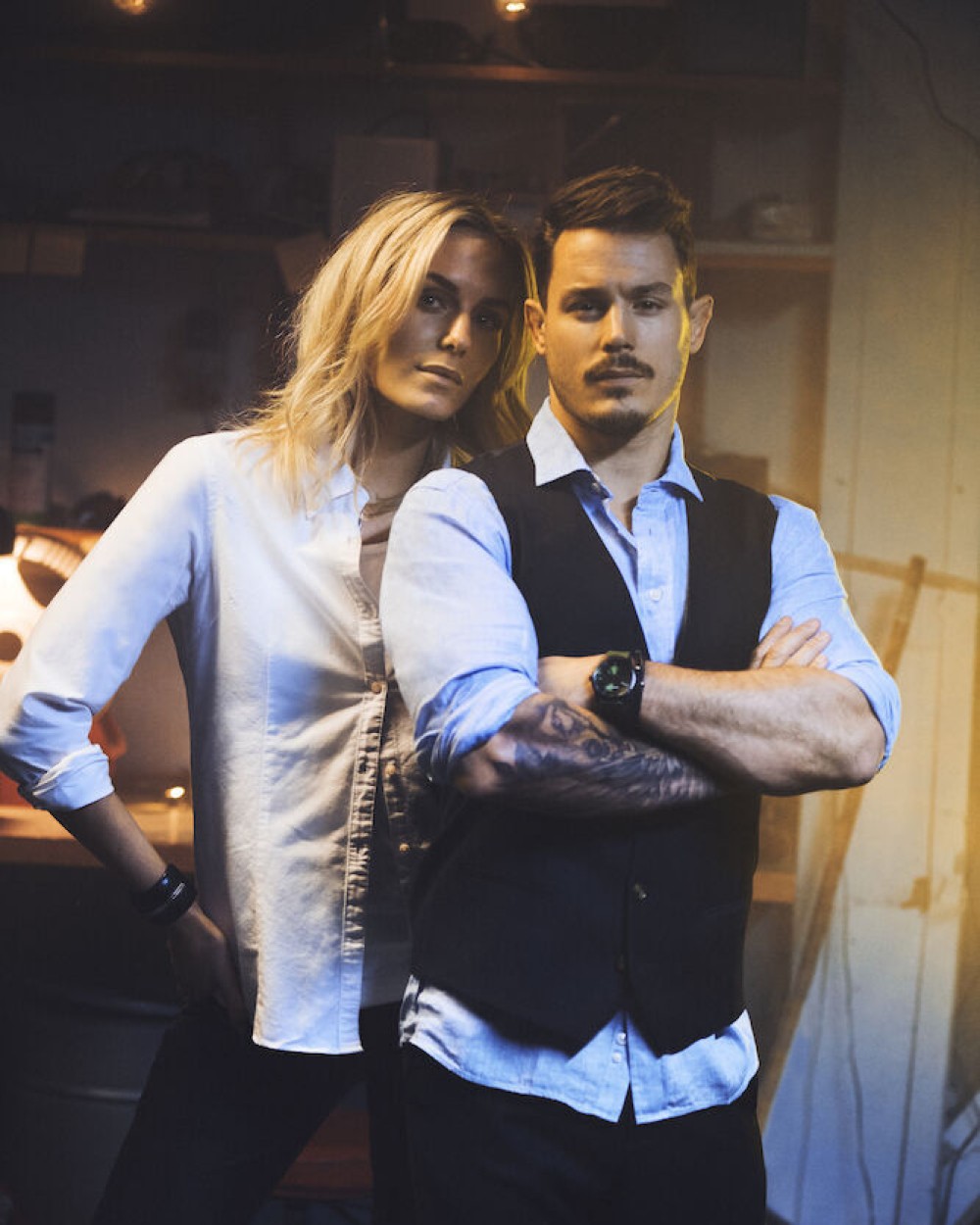 Hemden J. HARVEST & FROST IB33 Linen
Hemd Slim Fit Heren voor bedrukking &amp; borduring