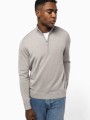 Pulls à personnaliser KARIBAN Pull 1/4 zip homme 