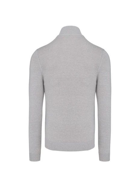 KARIBAN Pull 1/4 zip homme /api/colors/affde0b2-3f9e-462b-8bbe-959997fedc42 personnalisable