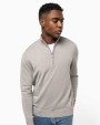 Pulls personnalisable KARIBAN Pull 1/4 zip homme