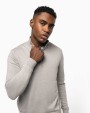 KARIBAN Herrenpullover mit 1/4-Reißverschluss Pullovers personalisierbar
