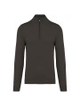 KARIBAN Pull 1/4 zip homme /api/colors/3664e9be-231a-44a8-bacd-707b001b474c personnalisable