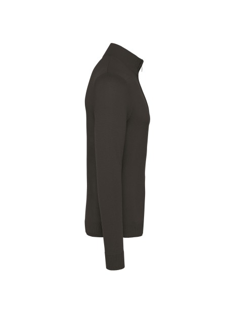 KARIBAN Pull 1/4 zip homme /api/colors/3664e9be-231a-44a8-bacd-707b001b474c personnalisable