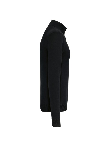 KARIBAN Pull 1/4 zip homme /api/colors/b9fdad4a-5e94-45cb-8c03-c08b349b28c3 personnalisable