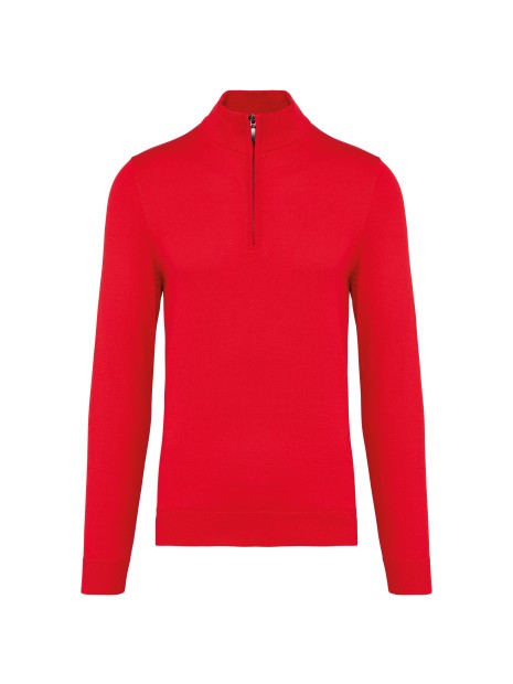 KARIBAN Pull 1/4 zip homme /api/colors/c953313a-9c9d-493b-934e-ddcf8fada2ae personnalisable