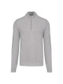 KARIBAN Pull 1/4 zip homme /api/colors/affde0b2-3f9e-462b-8bbe-959997fedc42 personnalisable