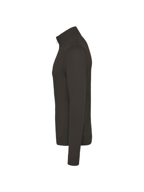 KARIBAN Pull 1/4 zip homme /api/colors/3664e9be-231a-44a8-bacd-707b001b474c personnalisable