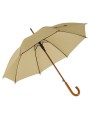 Paraplu's PRINTWEAR Automatic Umbrella With Wooden Handle Boogie voor bedrukking &amp; borduring