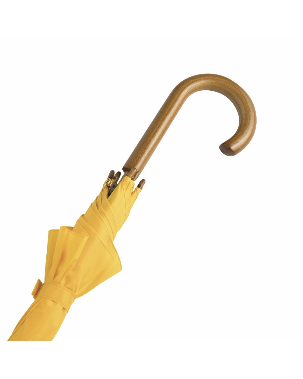 Paraplu's PRINTWEAR Automatic Umbrella With Wooden Handle Boogie voor bedrukking &amp; borduring