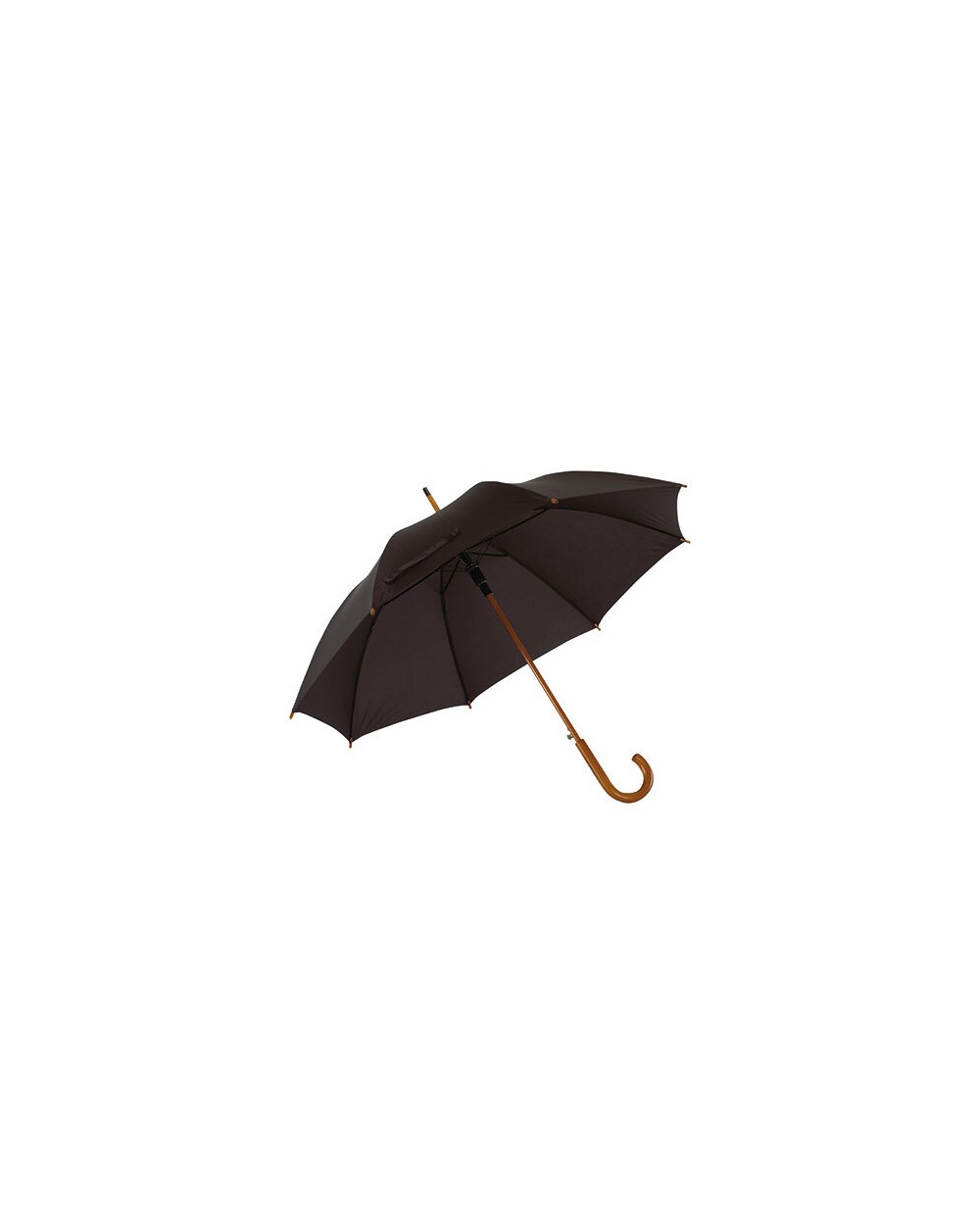 Paraplu's PRINTWEAR Automatic Umbrella With Wooden Handle Boogie voor bedrukking &amp; borduring